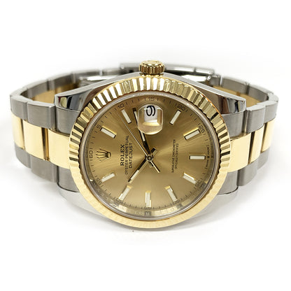 Rolex Datejust 41mm Champagne Dial Oyster 126333