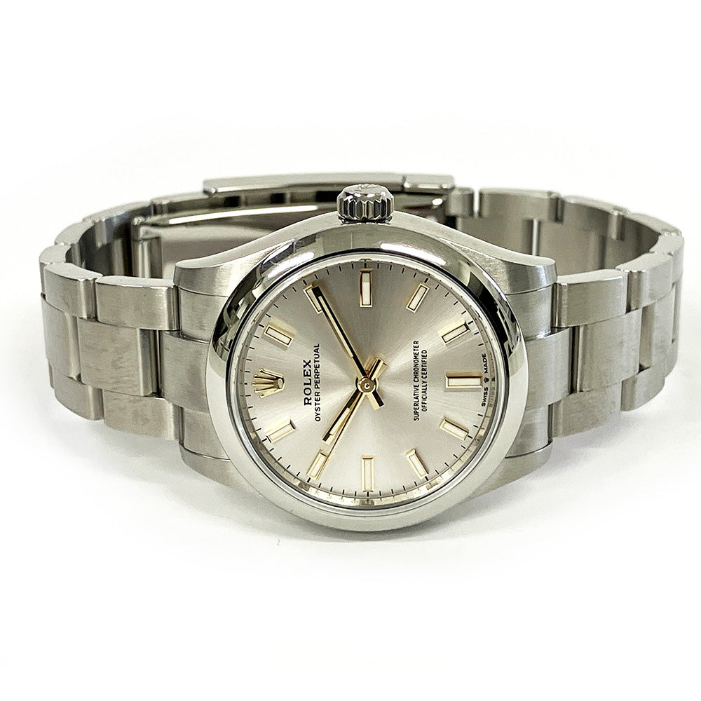 Rolex Oyster Perpetual 31mm Silver Dial 277200