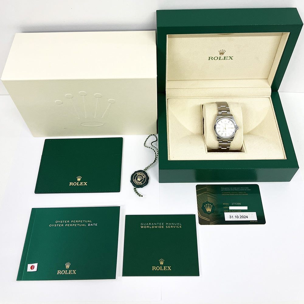 Rolex Oyster Perpetual 31mm Silver Dial 277200