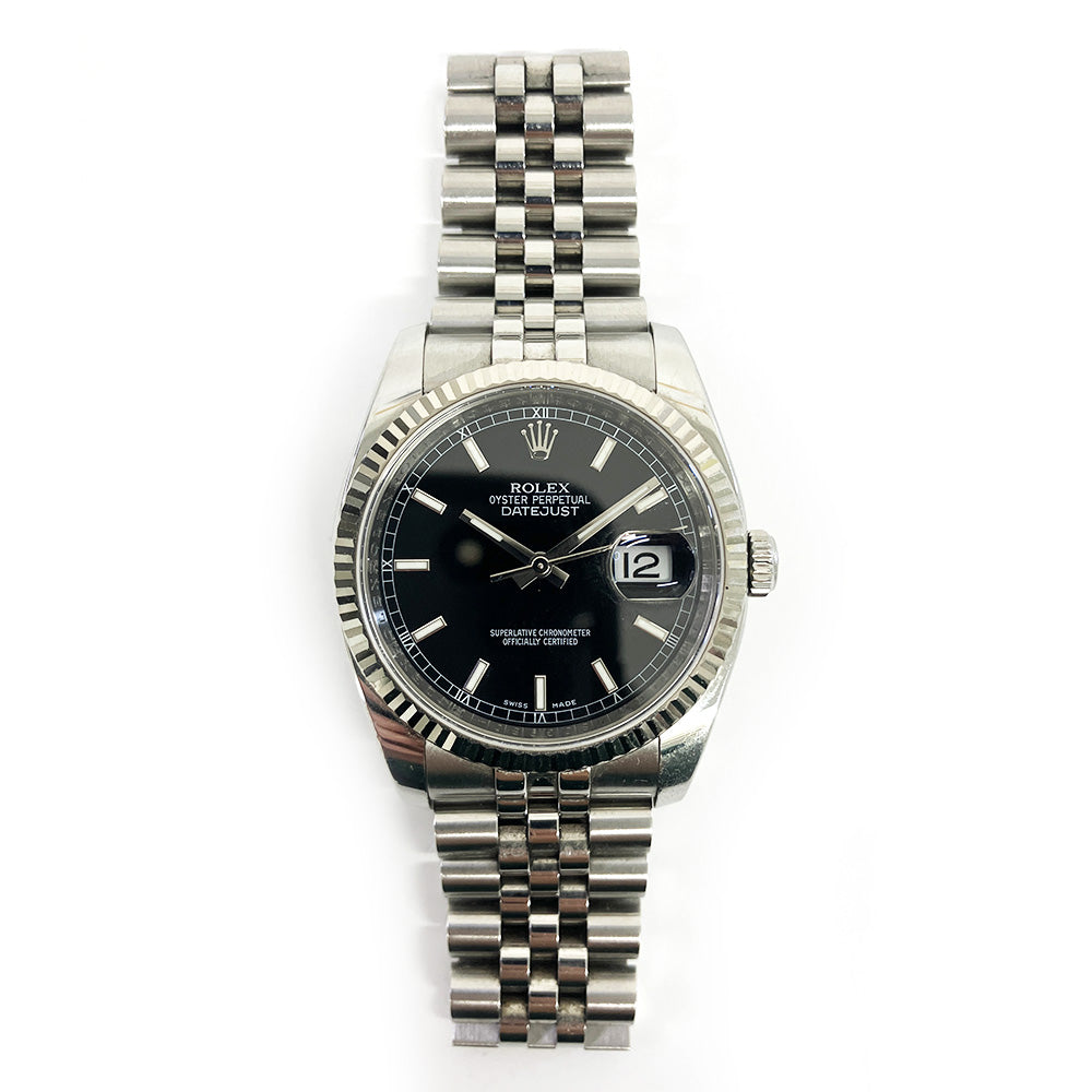 Rolex Datejust 36mm Black Dial 116234