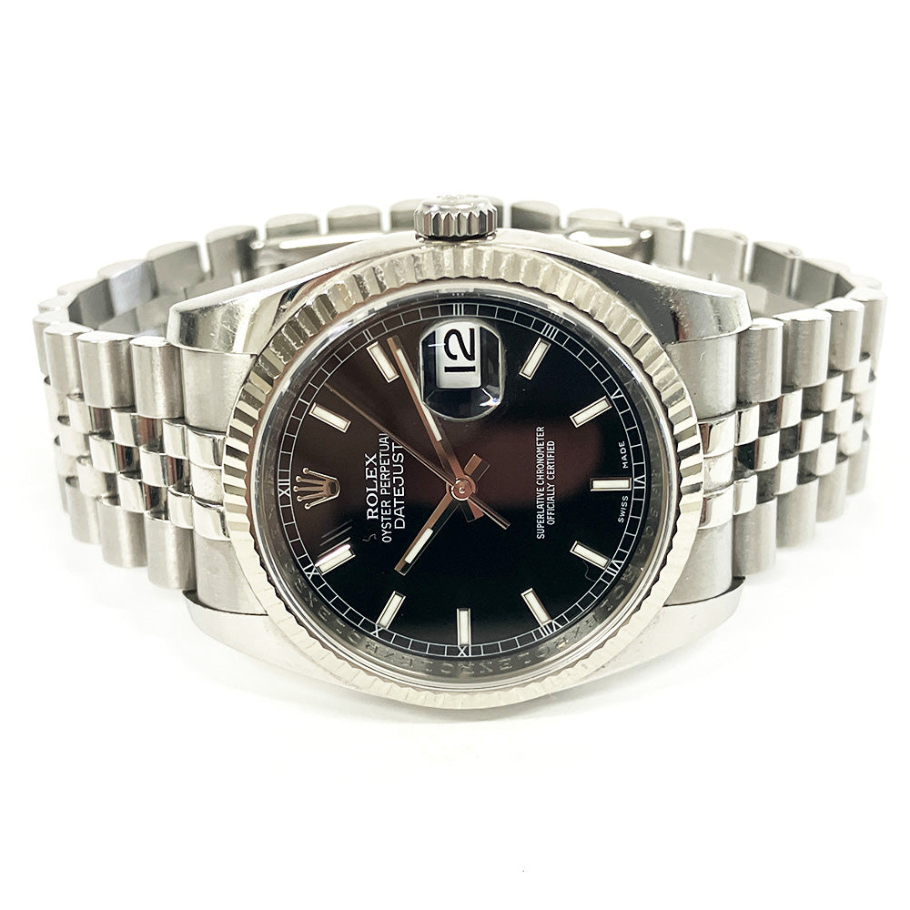 Rolex Datejust 36mm Black Dial 116234