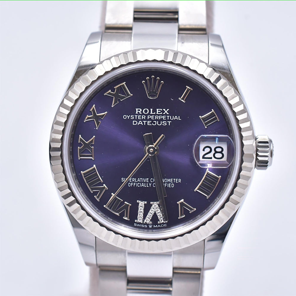 Rolex Datejust 31mm Blue VI Diamond Dial 278274 (2022)