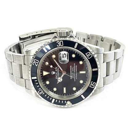 Rolex Submariner Date Black Dial 16610