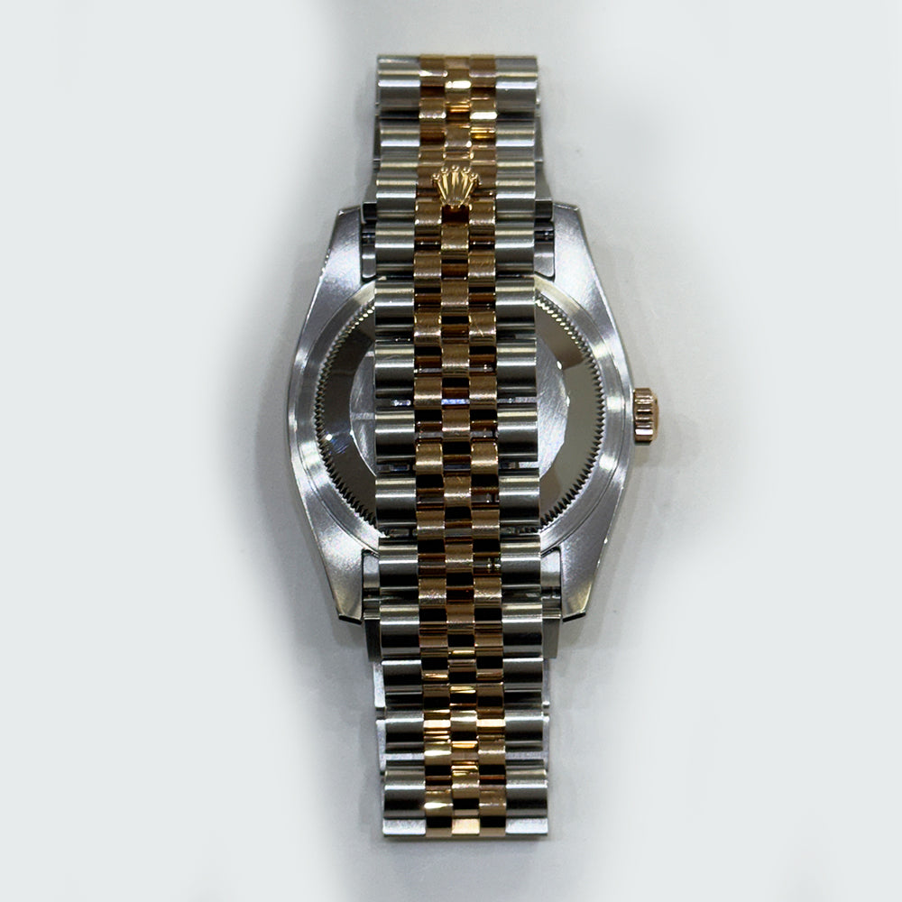 Rolex Datejust 36mm Silver Jubilee Diamond Dial 116231G (2008)