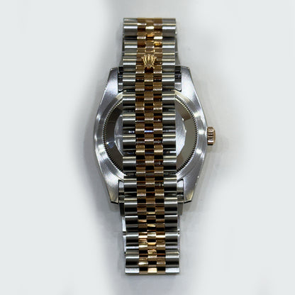 Rolex Datejust 36mm Silver Jubilee Diamond Dial 116231G (2008)