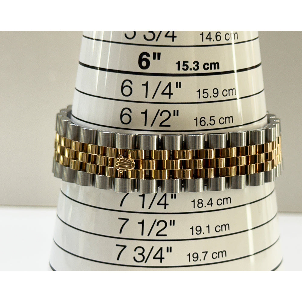 Rolex Datejust 36mm Silver Jubilee Diamond Dial 116231G (2008)