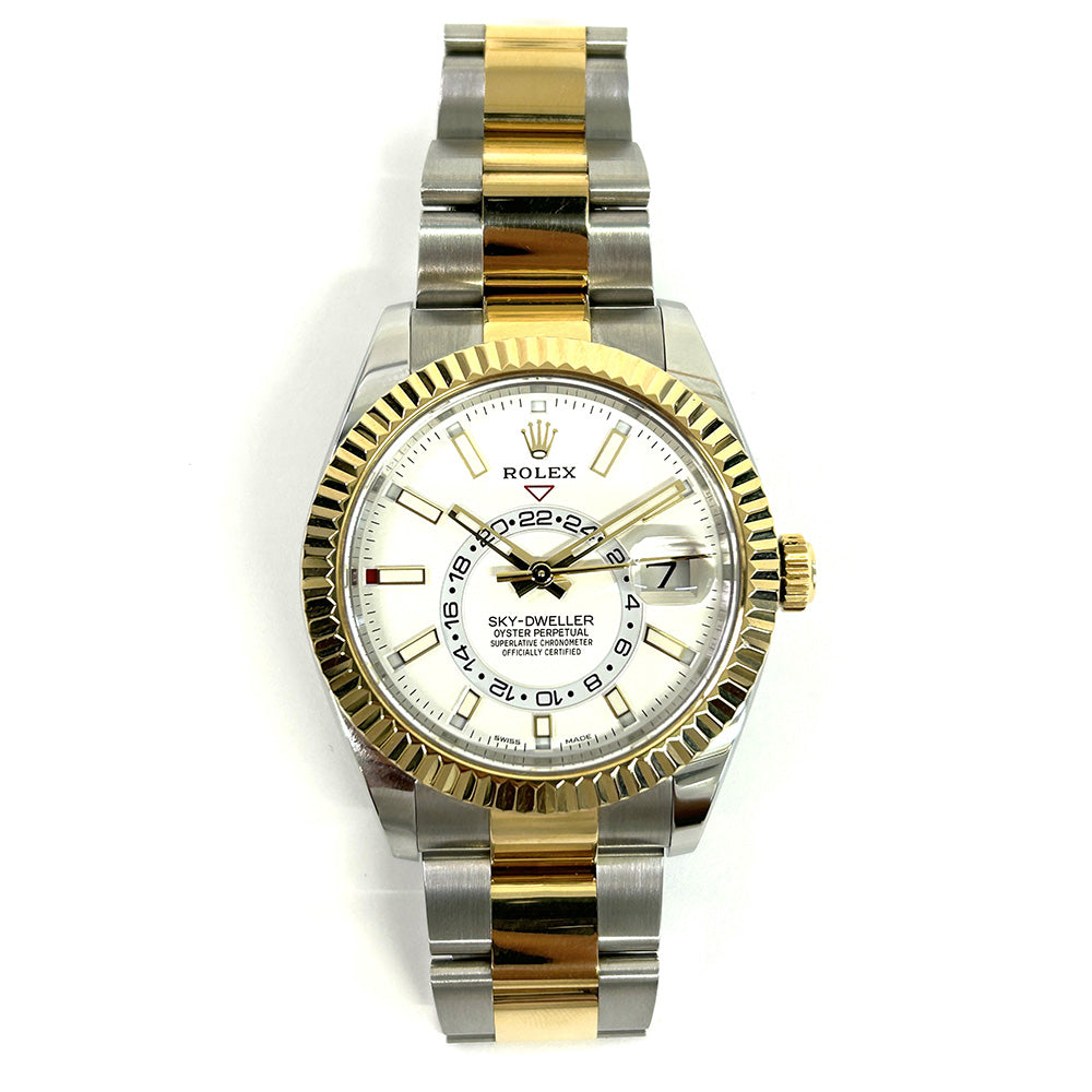 Rolex Sky-Dweller White Dial 326933