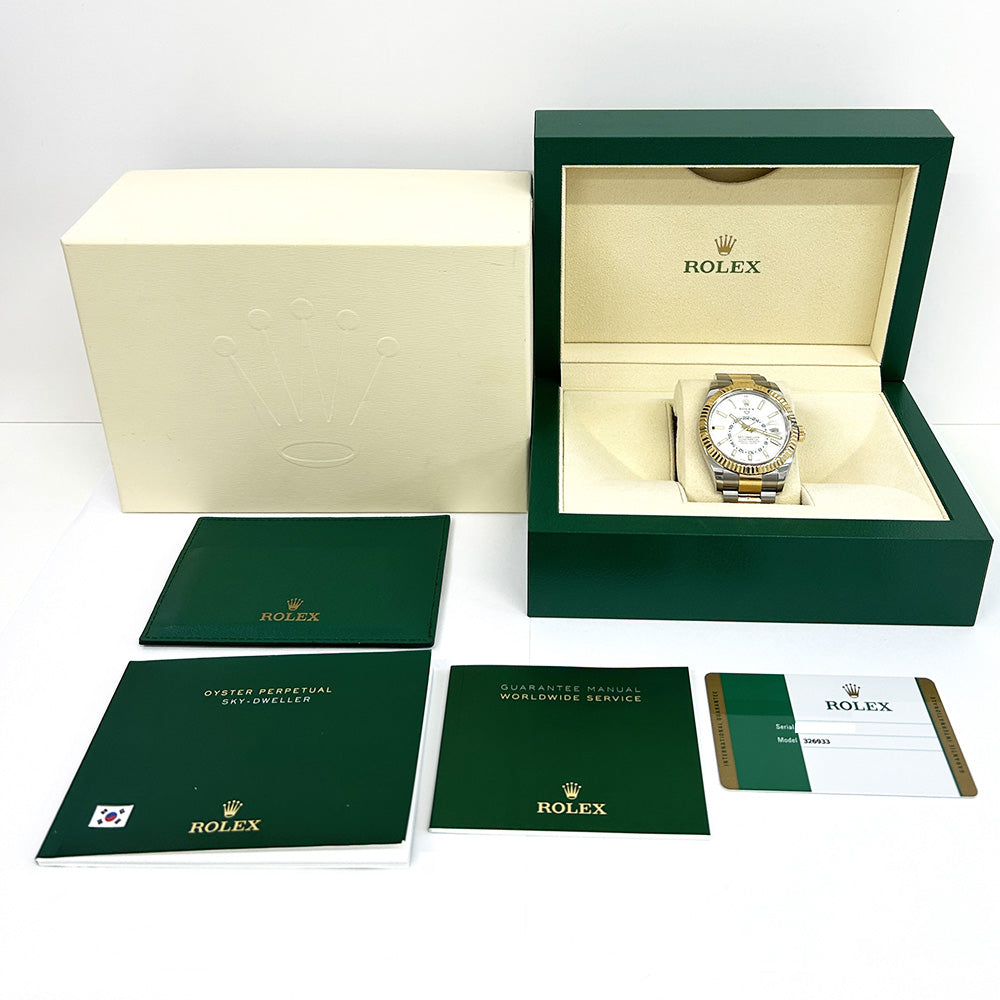 Rolex Sky-Dweller White Dial 326933