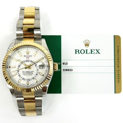 Rolex Sky-Dweller White Dial 326933