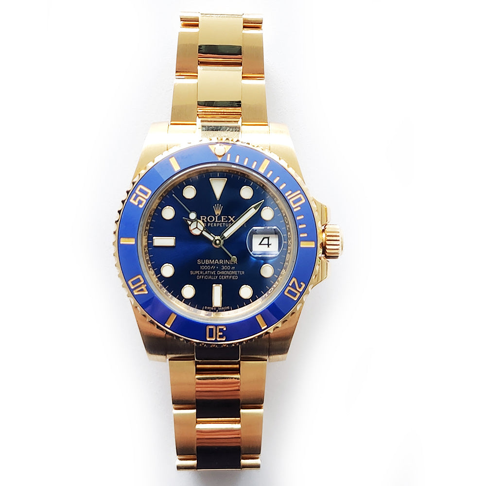 Rolex Submariner Date Blue Dial 116618LB