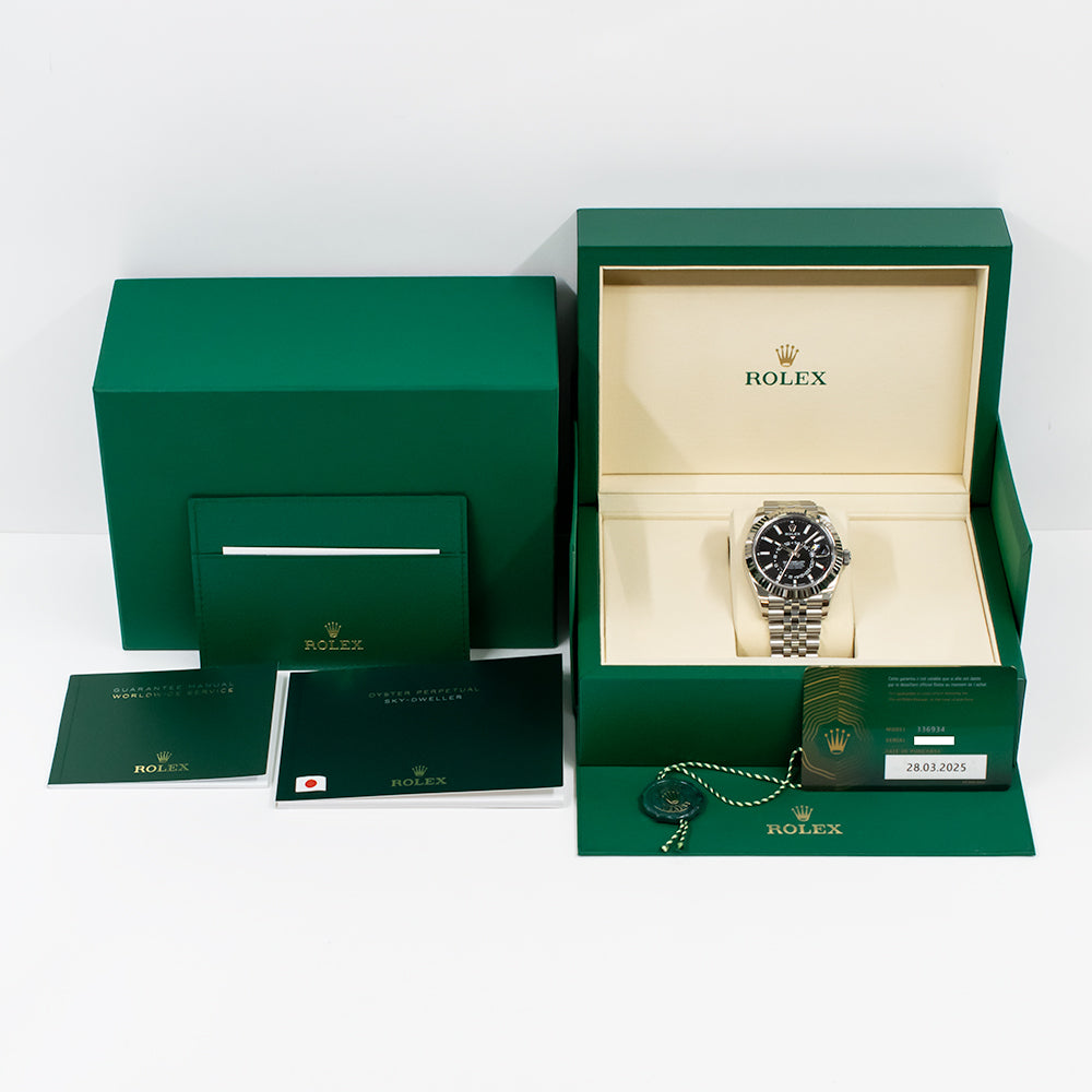 Rolex Sky-Dweller Black Dial 336934 (2025)