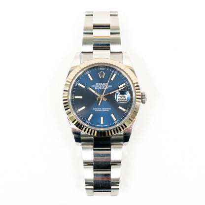 Rolex Datejust 41mm Blue Dial 126334 (2019)
