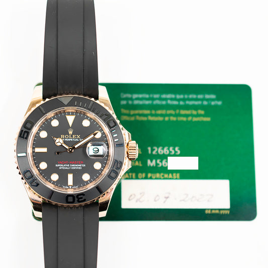 Rolex Yacht-Master 40mm Black Dial 126655 (2022)