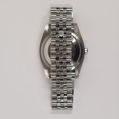 Rolex Datejust 36mm Brown Wave 6&9 Diamond Dial 116234 (2025)
