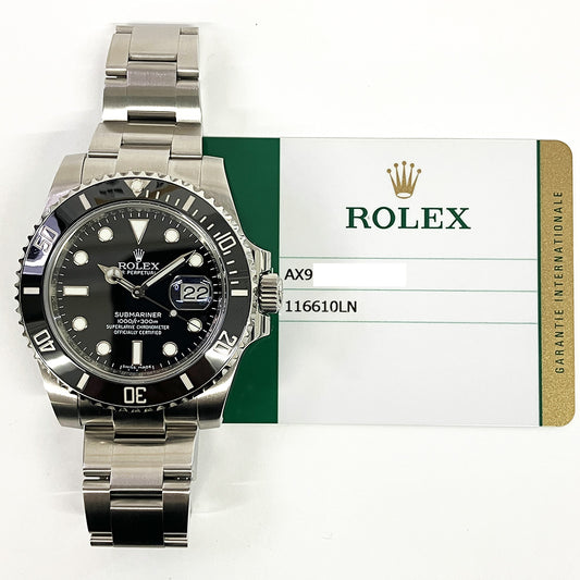 Rolex Submariner Date Black Dial 116610LN