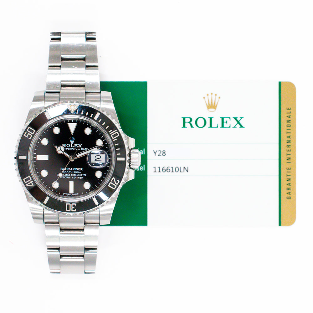 Rolex Submariner Date 40mm Black Dial 116610LN (2019)