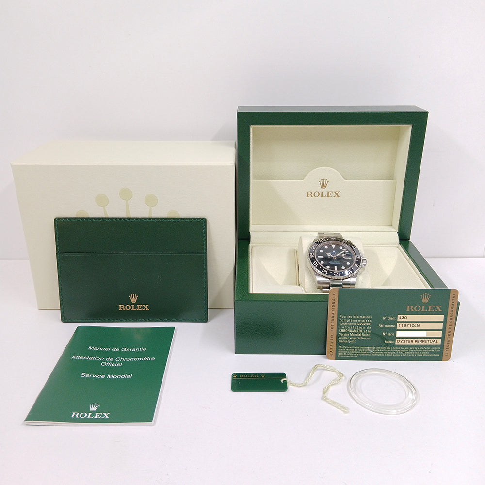 Rolex GMT-Master II Black Dial 116710LN (2013)