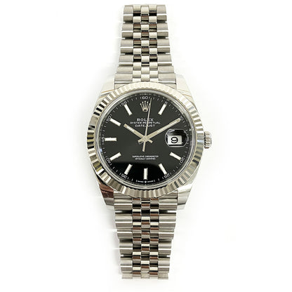 Rolex Datejust 41mm Black Dial Jubilee 126334