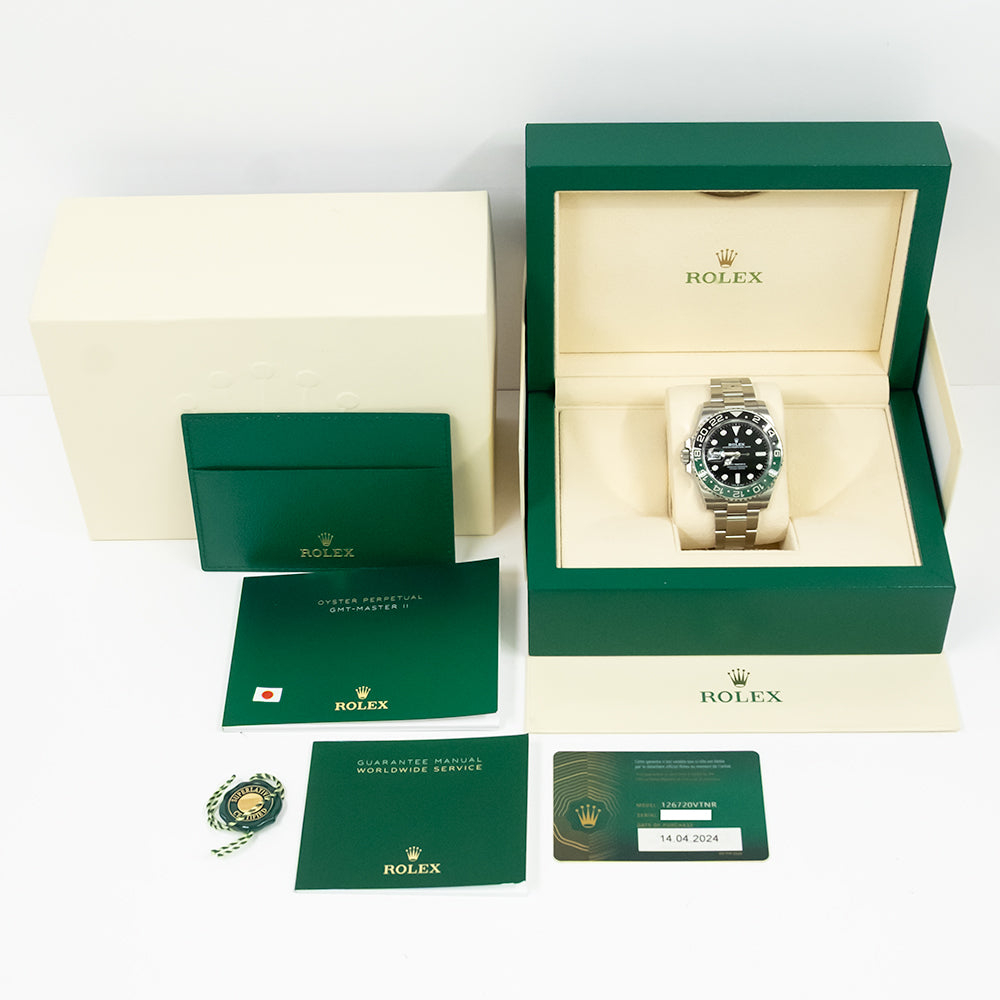 Rolex GMT-Master II 40mm Sprite Dial 126720VTNR (2024)