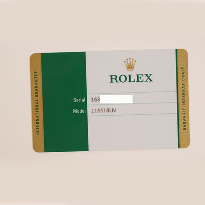Rolex Daytona Mop Diamond Dial 116518LN (2019)
