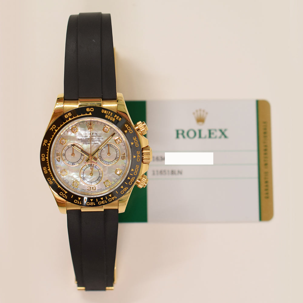 Rolex Daytona Mop Diamond Dial 116518LN (2019)