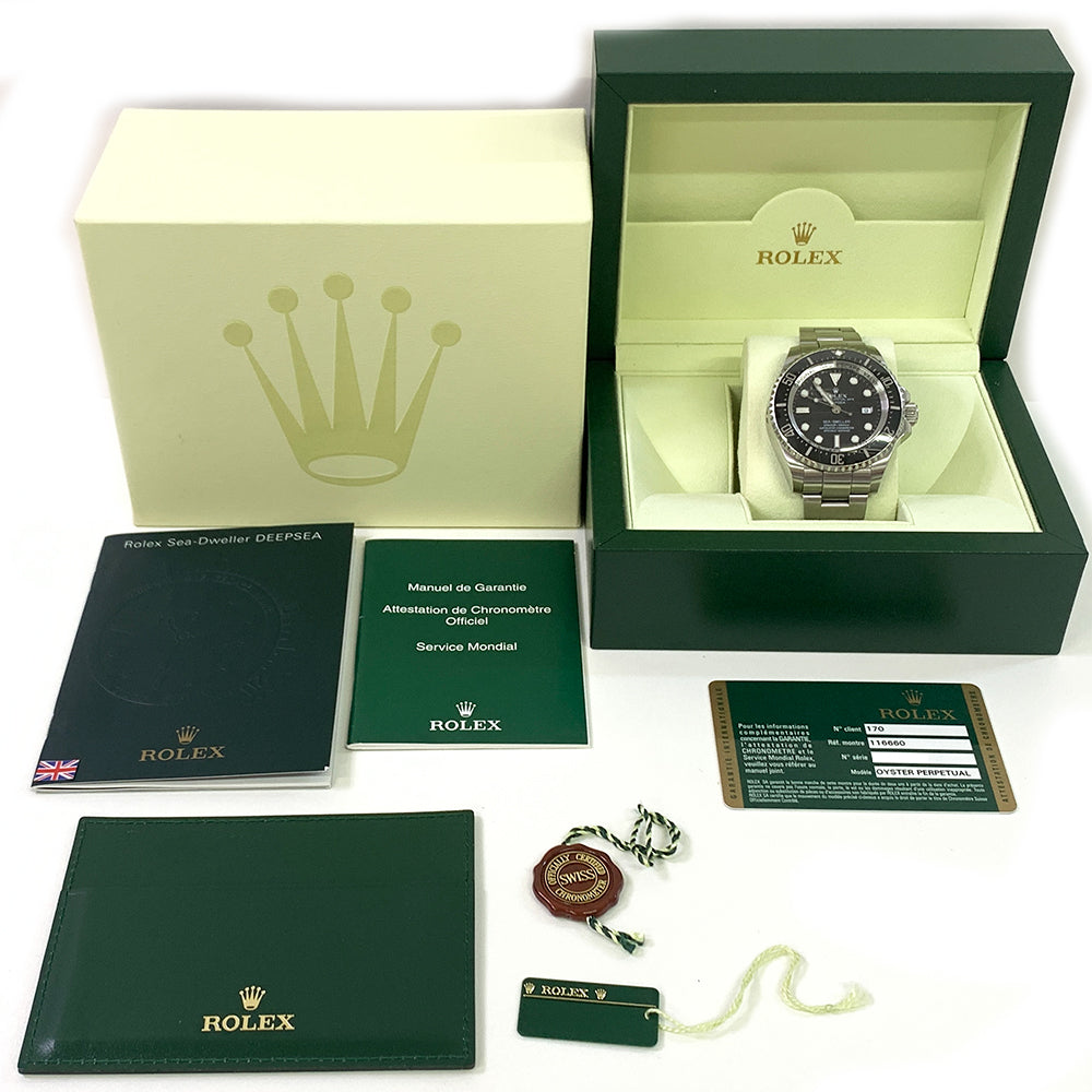 Rolex Sea Dweller Deep Sea 44mm Black Dial 116660