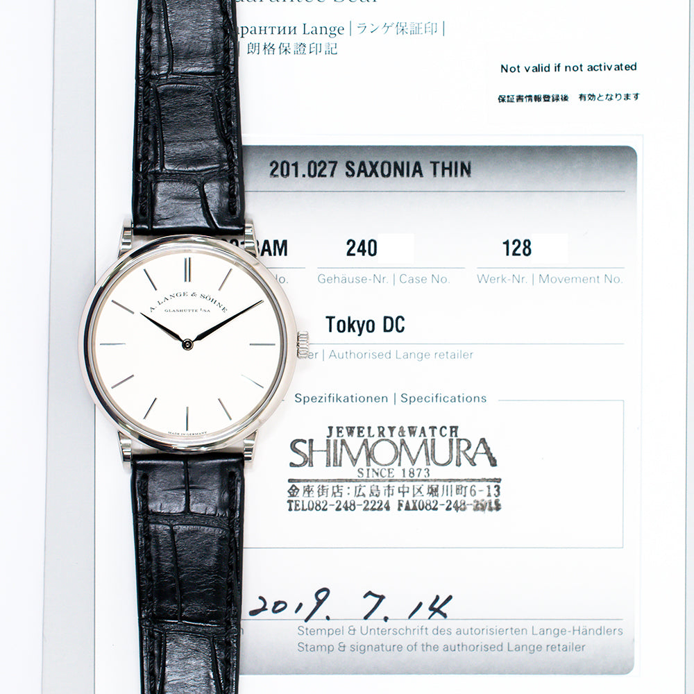 A. Lange & Söhne 201.027 (2019)