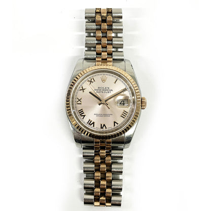 Rolex Datejust 36mm Pink Roman Dial 116231