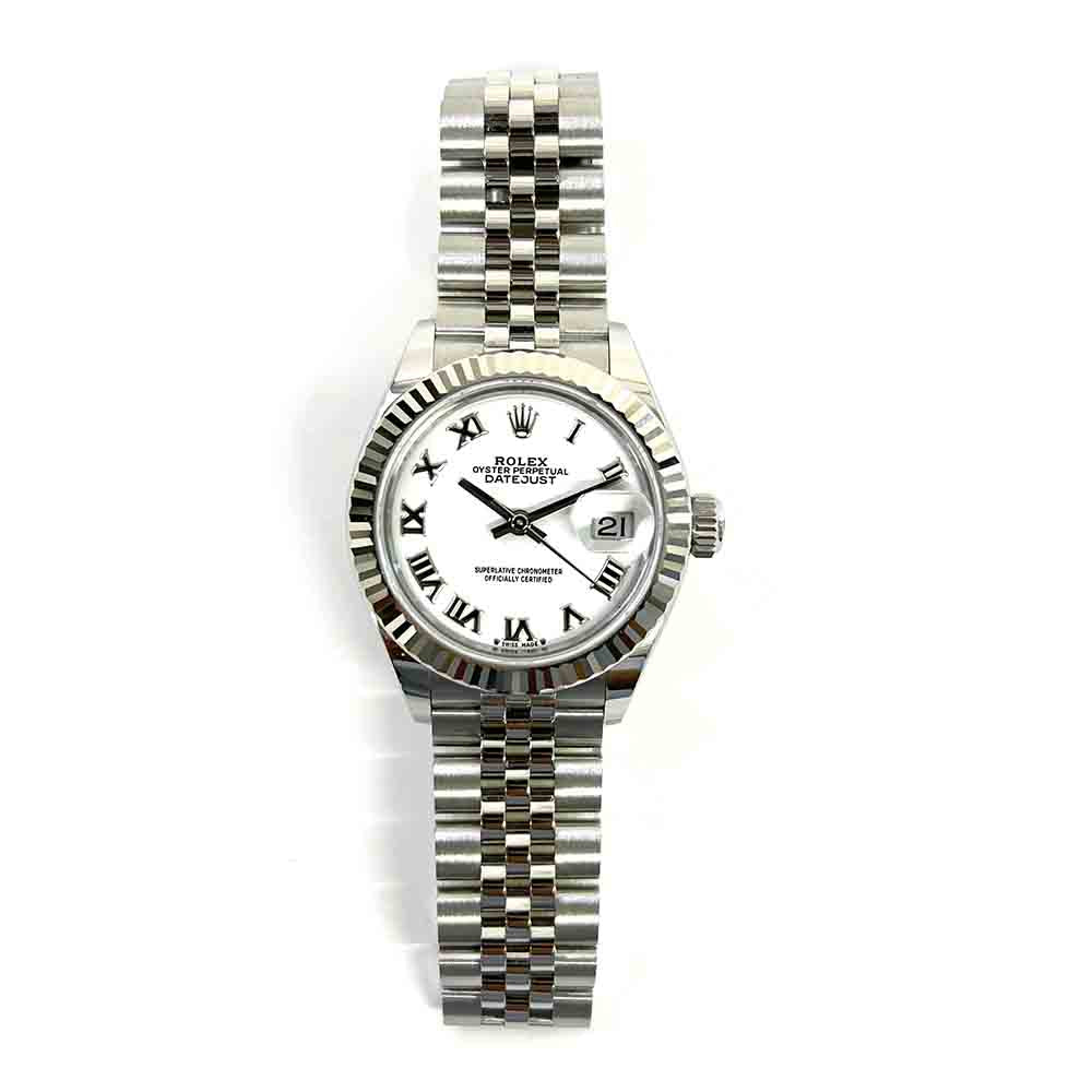 Rolex Lady-Datejust White Roman Dial 279174