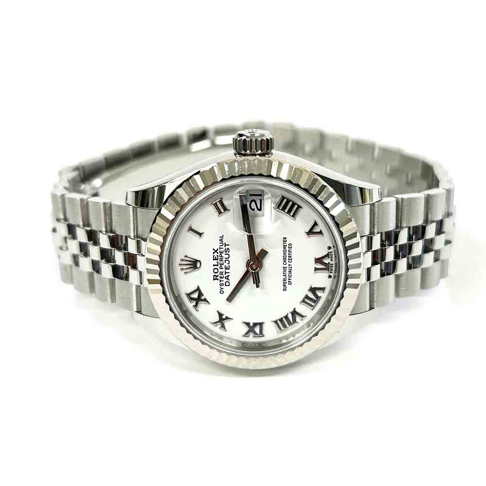 Rolex Lady-Datejust White Roman Dial 279174