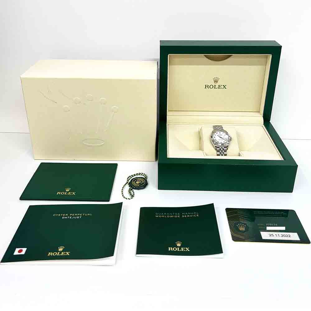 Rolex Lady-Datejust White Roman Dial 279174