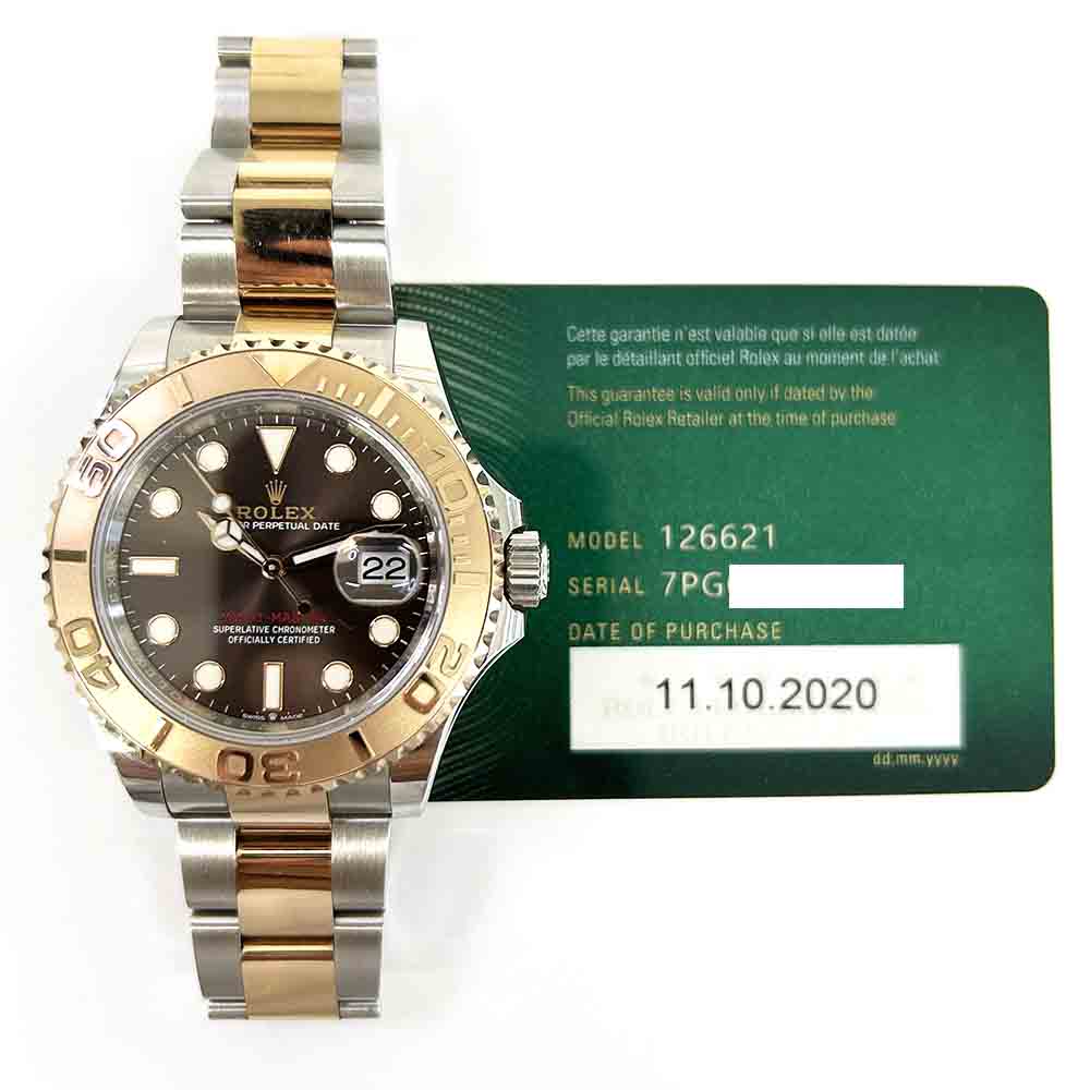 Rolex Yacht-Master 40mm Chocolate Dial 126621