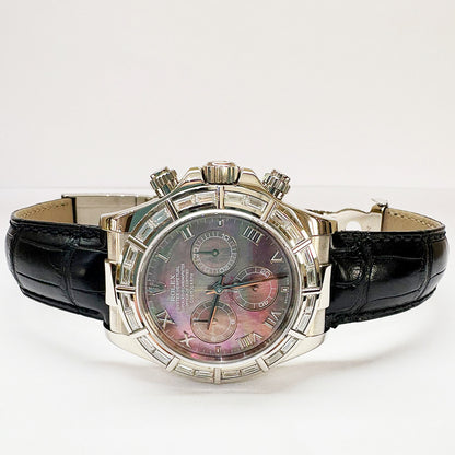 Rolex Daytona Black Mop Roman Dial 116589BR (2010)