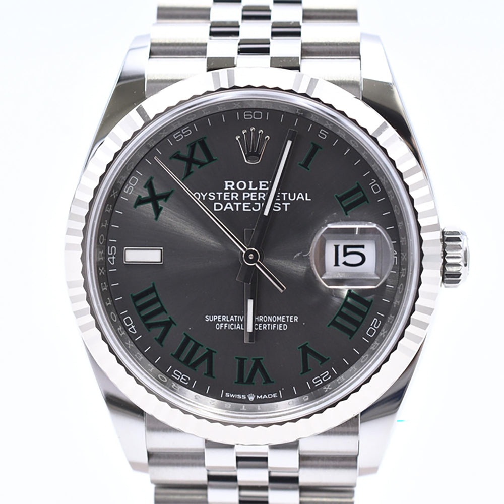 Rolex Datejust 36mm Wimbledon Dial 126234 (2025)