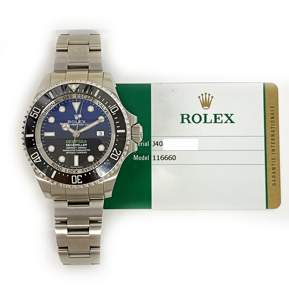 Rolex Sea Dweller Deep Sea 44mm D-Blue Dial 116660