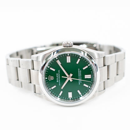 Rolex Oyster Perpetual 36mm Green Dial 126000 (2024)