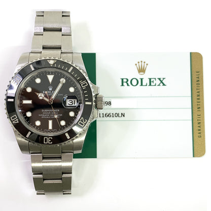 Rolex Submariner Date Black Dial 116610LN