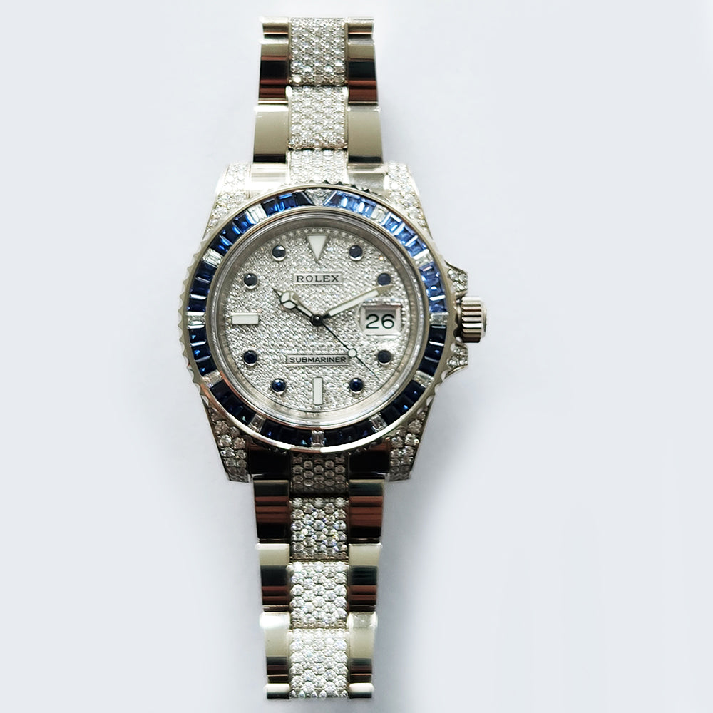 Rolex Submariner 40mm Pave Diamond Dial 116659SABR (2019)