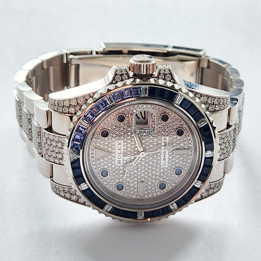 Rolex Submariner 40mm Pave Diamond Dial 116659SABR (2019)
