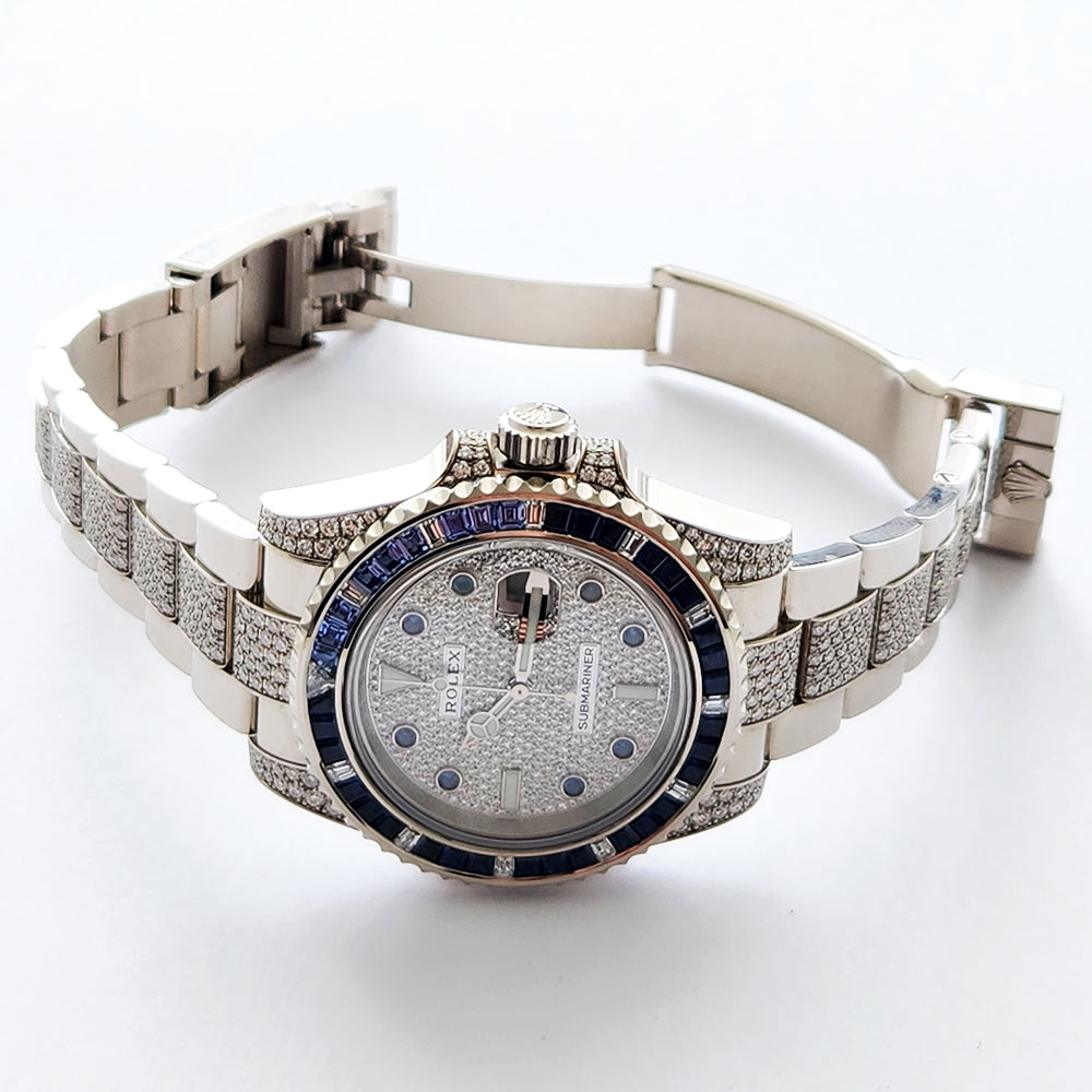 Rolex Submariner 40mm Pave Diamond Dial 116659SABR (2019)