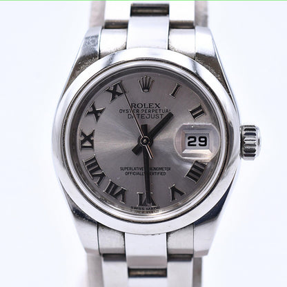 Rolex Datejust 26mm Silver Roman Dial 179160 (2014)