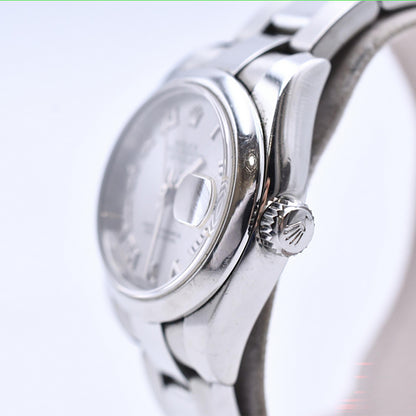 Rolex Datejust 26mm Silver Roman Dial 179160 (2014)