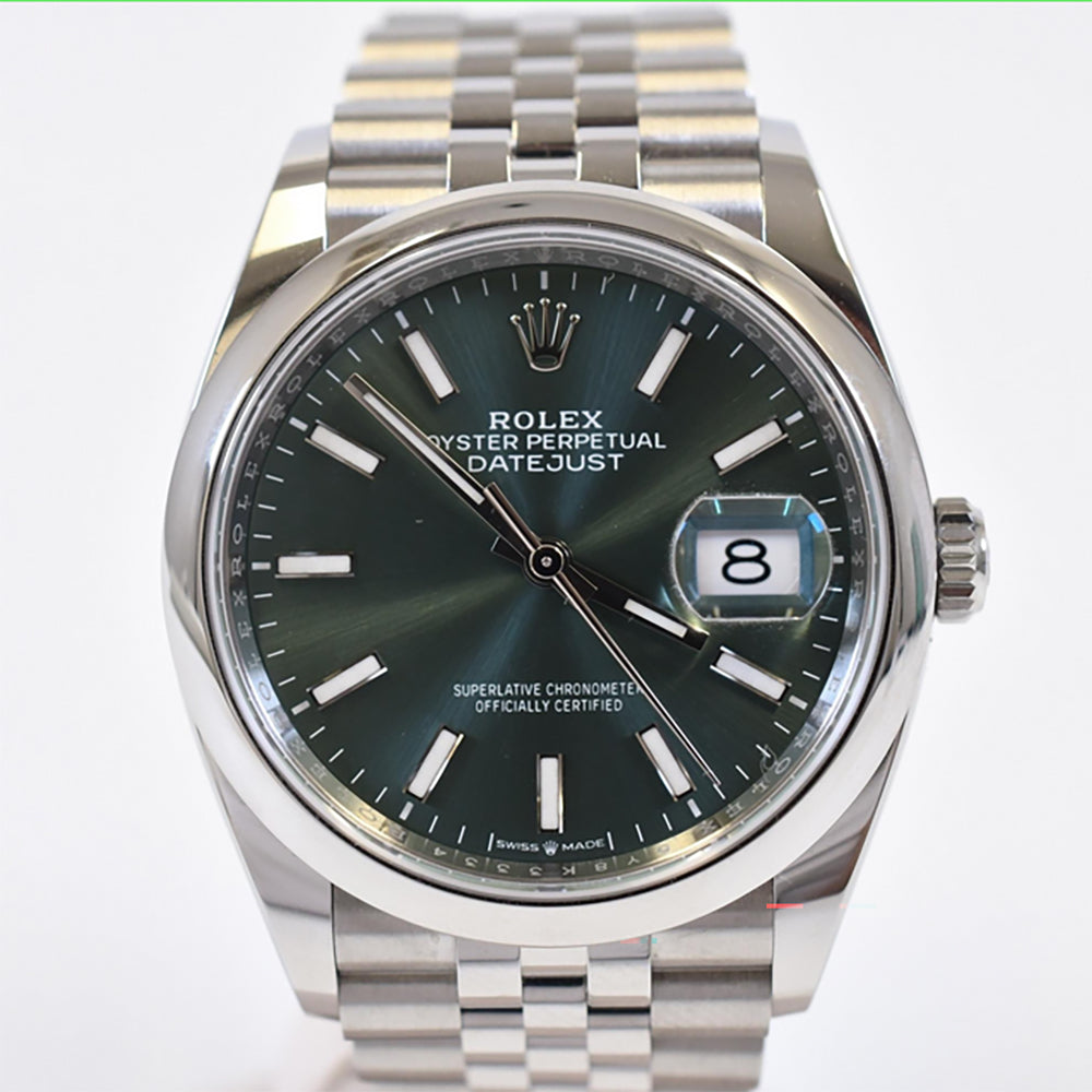 Rolex Datejust 36mm Mint Green Dial 126200 (2025)