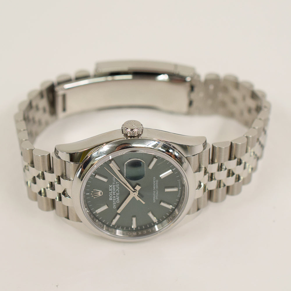 Rolex Datejust 36mm Mint Green Dial 126200 (2025)