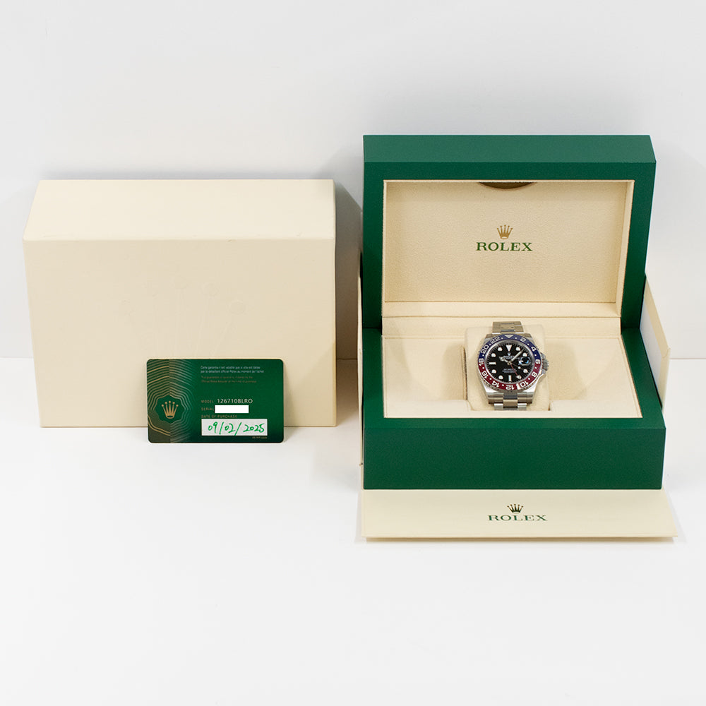 Rolex GMT-Master II "Pepsi" Dial 126710BLRO (2025)