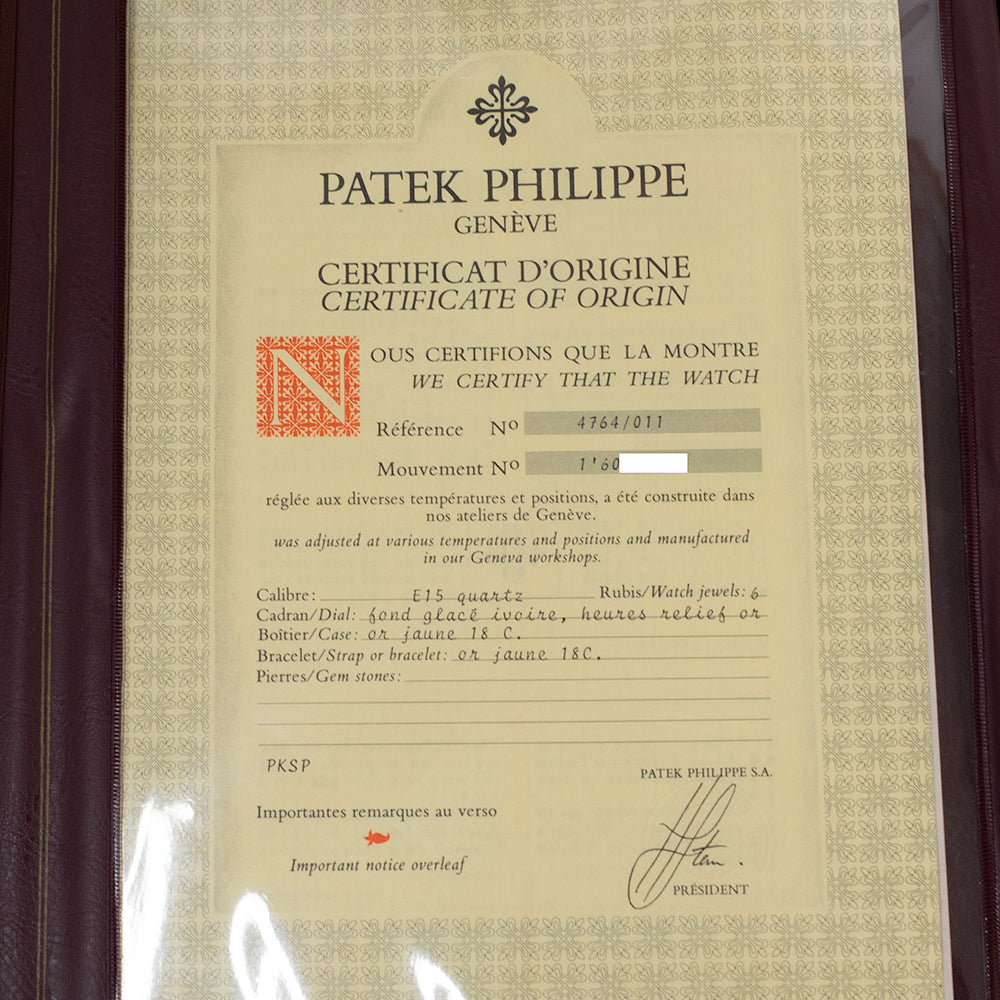 Patek Philippe 4764/11 (1994)