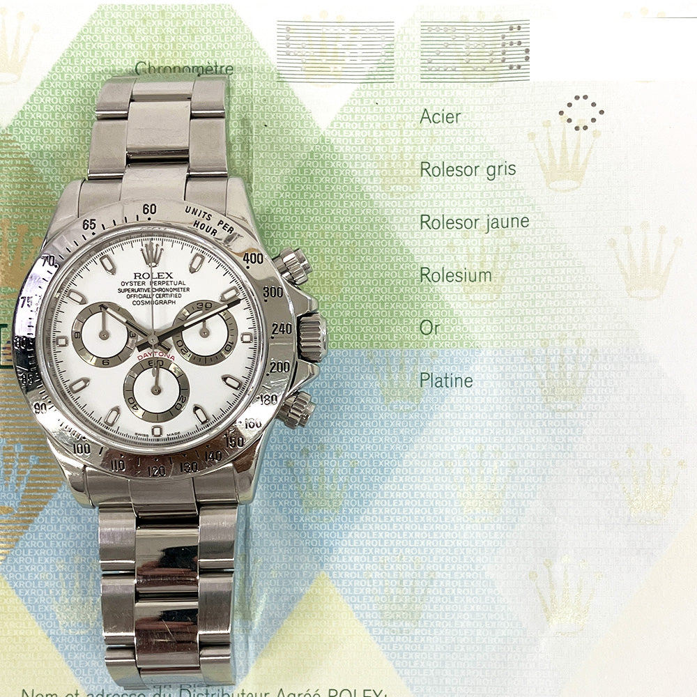 Rolex Daytona White Dial 116520