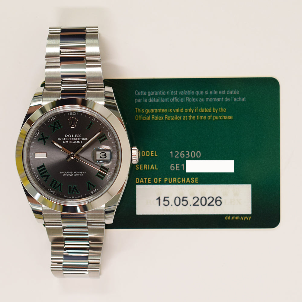 Rolex Datejust 36mm Wimbledon Dial 126200 (2026)