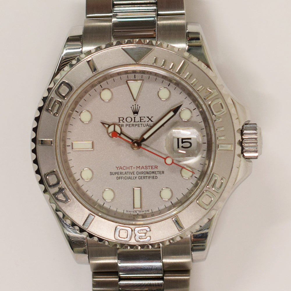 Rolex Yacht-Master 40mm Platinum  Dial 16622