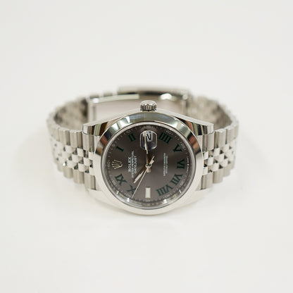Rolex Datejust 41mm Wimbledon Dial 126300 (2022)